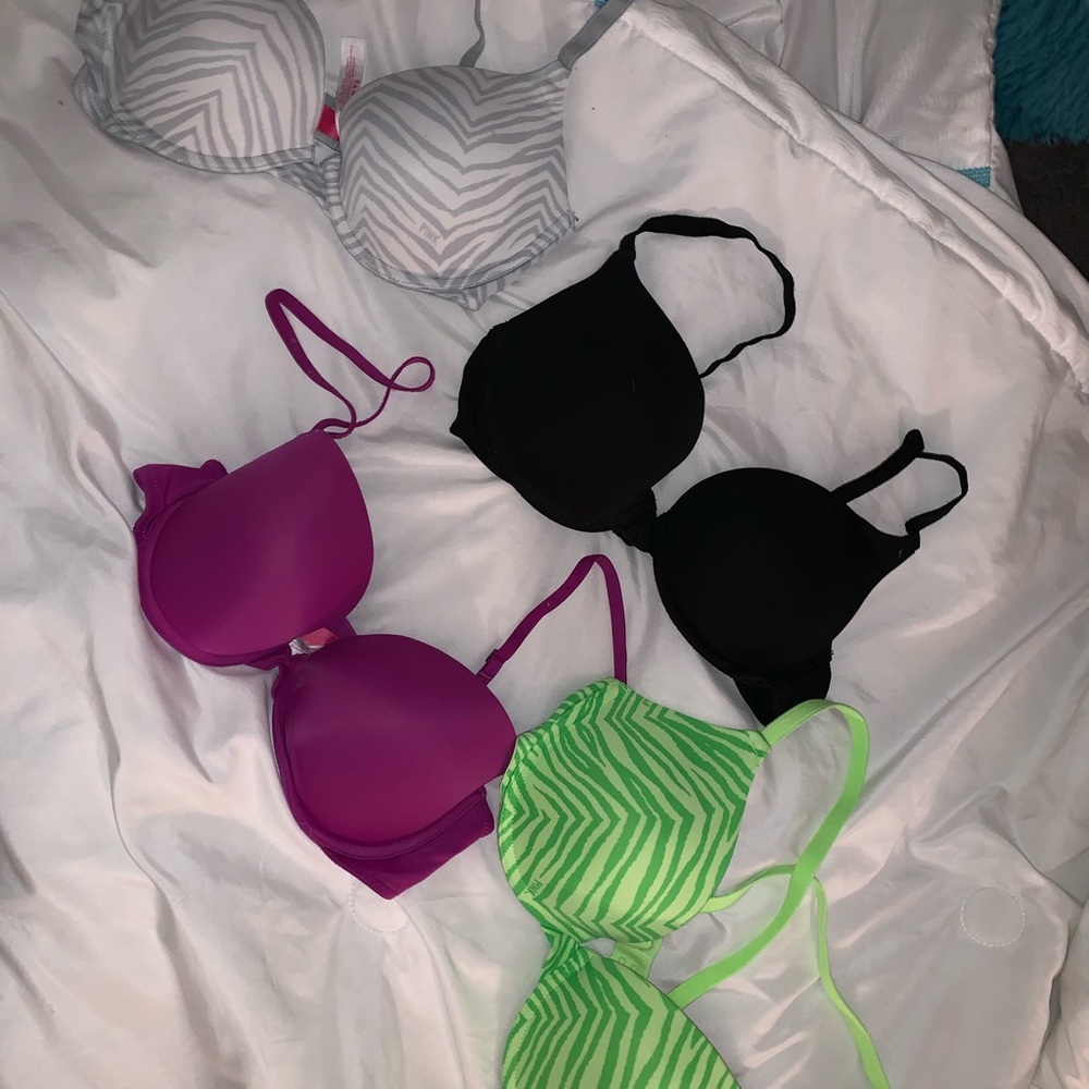 PINK Victoria Secret Bra Set (4 bras)